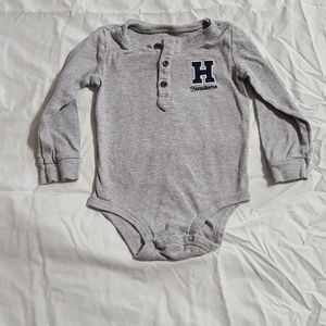 Carter's boys "Handsome" long-sleeve bodysuit